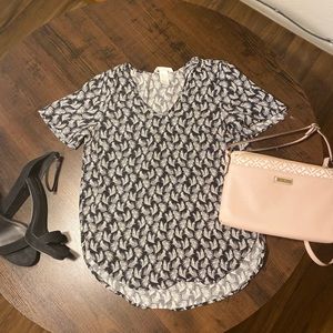Leaf print Blouse